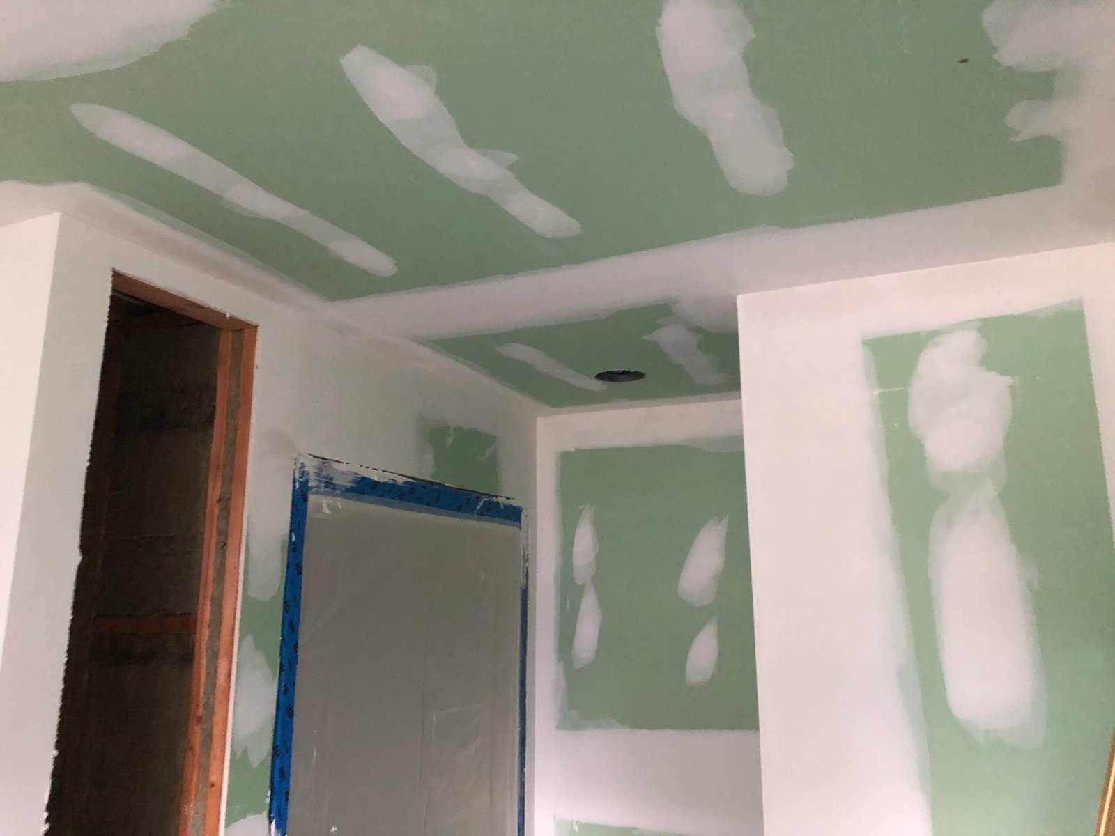 water resistant drywall in bathroom remodel